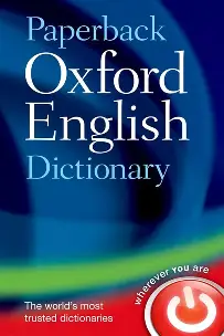 Paperback Oxford English Dictionary 7e
