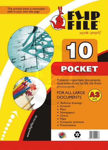 A3 Display File - 10 Pockets